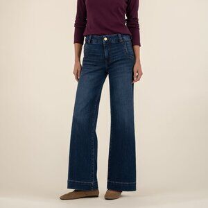 Kut from the Kloth Meg High Rise Wide Leg, Long Size 12